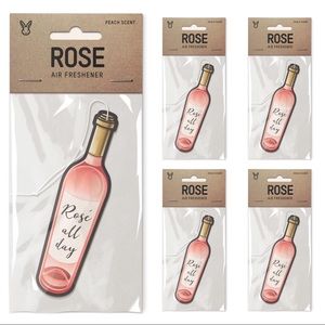 Nose Rabbit Rose 5 Pack Fresh Air Fresheners
